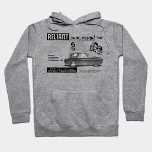 RELIANT THREE-WHEELER - advert Hoodie